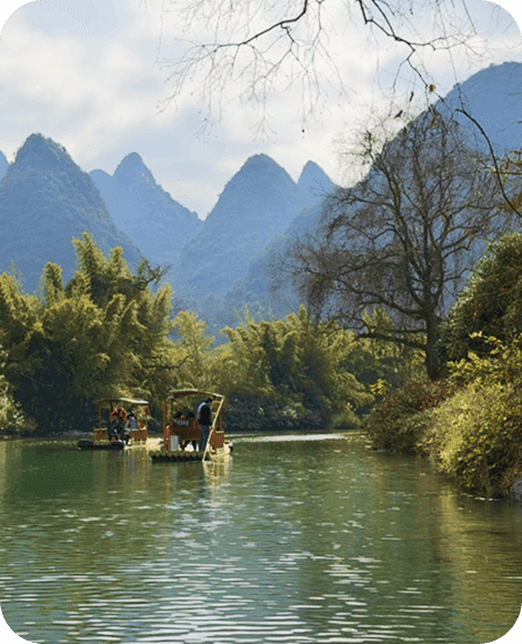 Лифт Байлун в горах Аватара